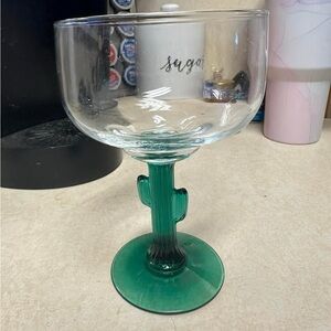 Margarita cactus glasses